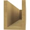 Ekena Millwork 6in. W x 8in. H x 36in. L Block Woodgrain TimberThane Rafter Tail, Primed Tan RFTUR06X08X36BLKRCPR - alternate 6